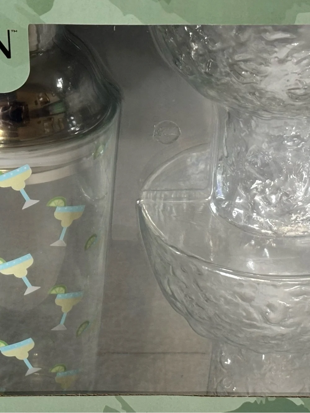 Green Margarita Shaker Set - 3 Piece